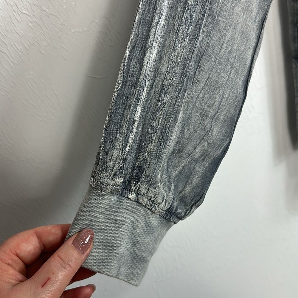 Young Threads Viscose Gray Patchwork Lightweight … - image 4